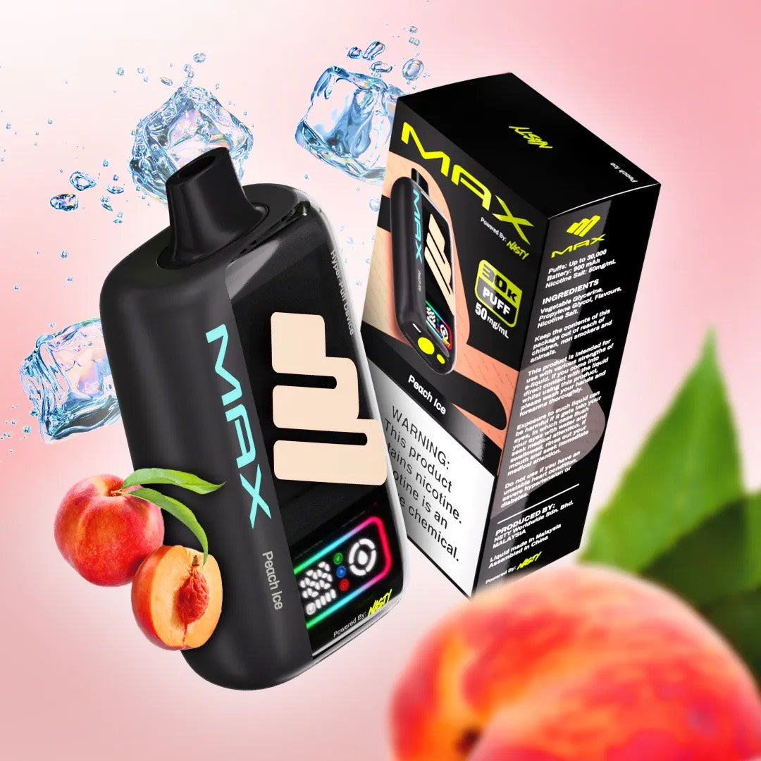 NASTY MAX PEACH ICE DE 30000PUFF