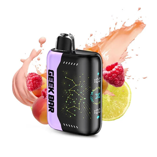 GEEK BAR  X RASPBERRY PEACH LIME DE 25000PUFF