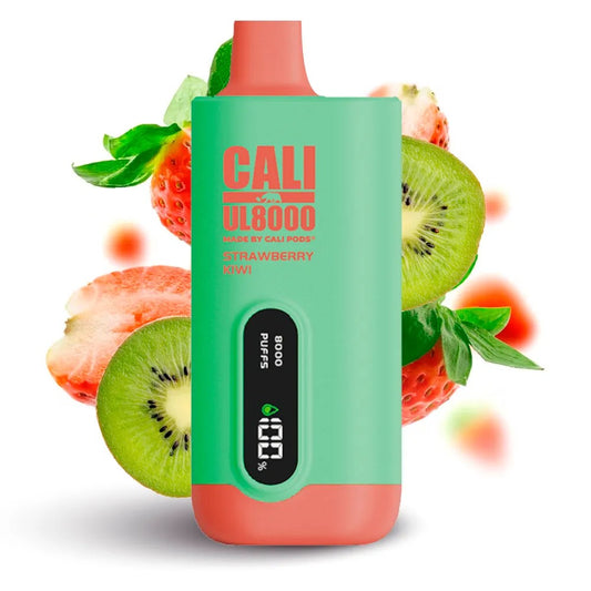 CALI BARS DE 8000 PUFF STRAWBERRY KIWI