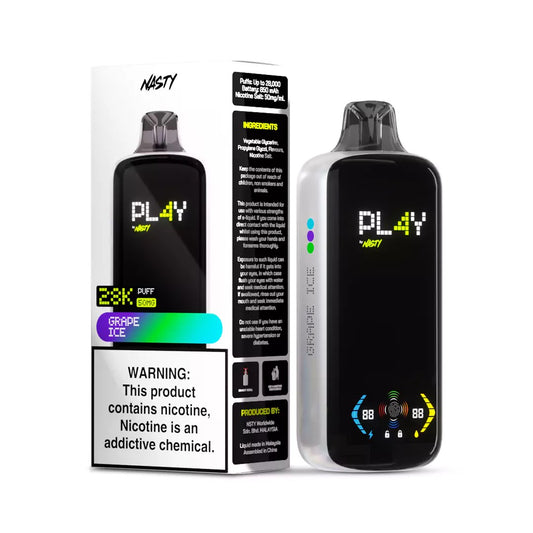 NASTY PLAY GRAPE ICE DE 28.000 PUFF