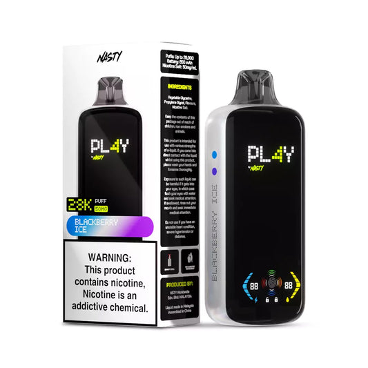 NASTY PLAY BLACKBERRY ICE DE 28.000 PUFF