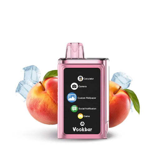 VOOKBAR CYBER PRO PEACH ICE DE 30000PUFF