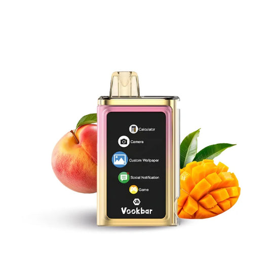VOOKBAR CYBER PRO PEACH MANGO DE 30000PUFF