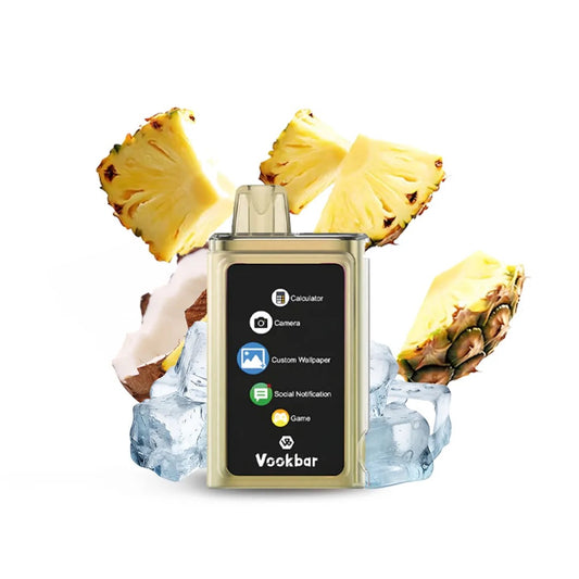 VOOKBAR CYBER PRO FROZEN PIÑA COLADA DE 30000PUFF