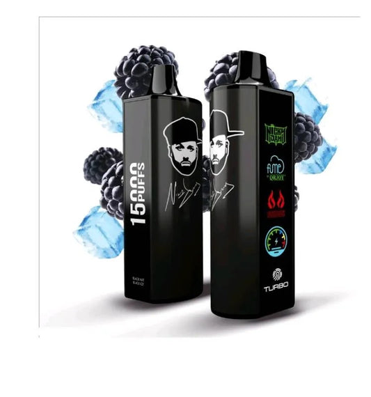 FUME NICKY JAM X BLACK ICE DE 15.000 PUFF