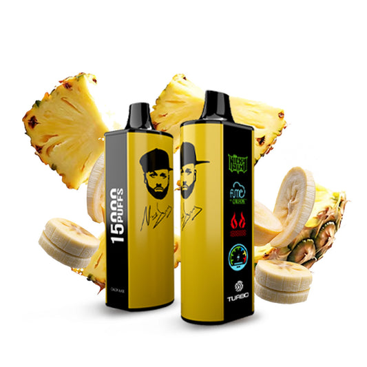 FUME NICKY JAM X BANANA PINEAPLLE DE 15.000 PUFF