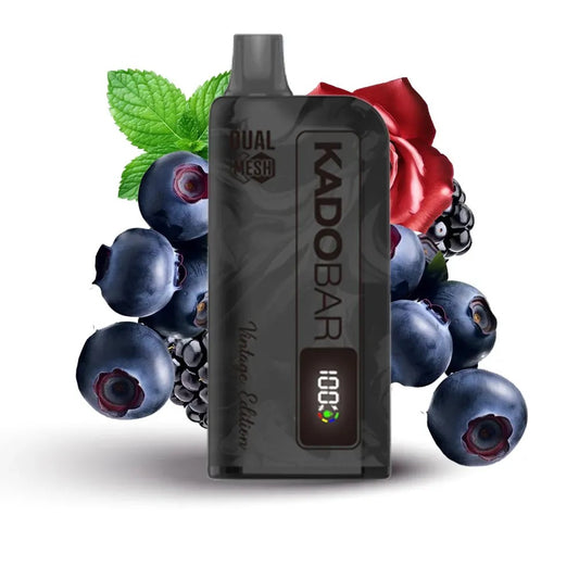 KADO BAR BLACK EDITION BLUEBERRY ROSEMINT DE 20000PUFF