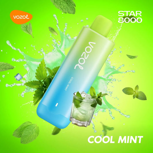 VOZOL STAR COOL MINT DE 8000PUFF
