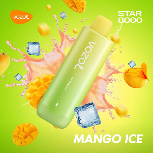 VOZOL STAR MANGO ICE DE 8000PUFF