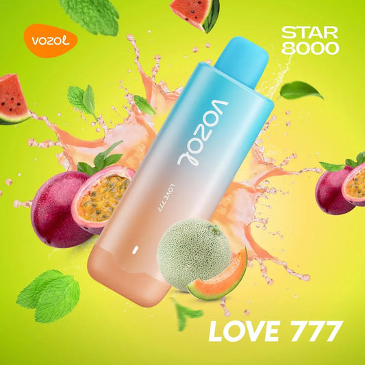 VOZOL STAR LOVE 777 DE 8000PUFF