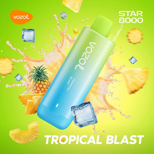 VOZOL STAR TROPICAL BLAST DE 8000PUFF