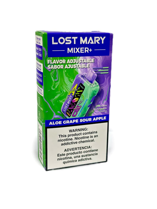 LOST MARY MIXER ALOE GRAPE SOUR DE 30000 PUFF