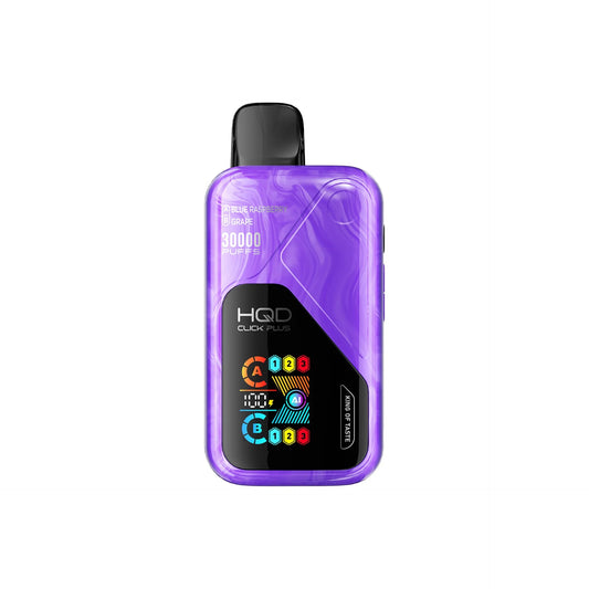 HQD CLICK PLUS BLUE RASPBERRY GRAPE