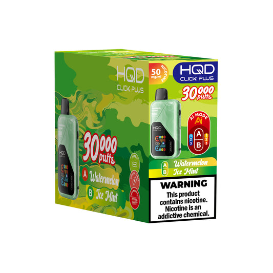 HQD CLICK PLUS WATERMELON ICE MINT