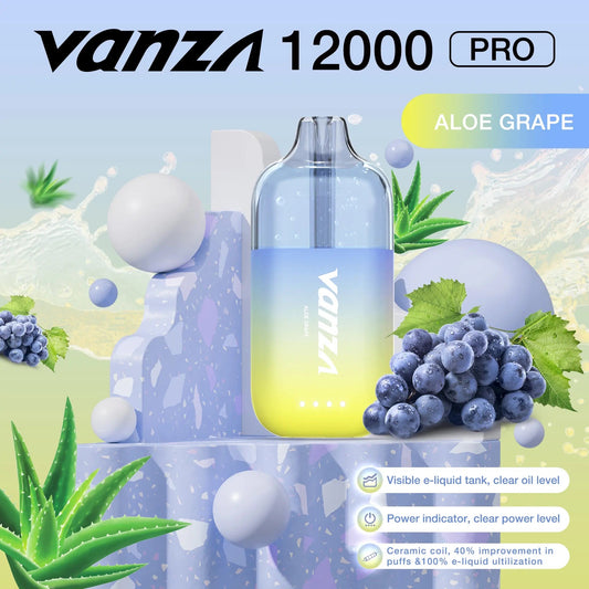 VANZA ALOE VERA DE 12000 PUFF