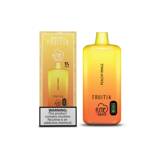 FUME PEACH RINGZ DE 8000PUFF