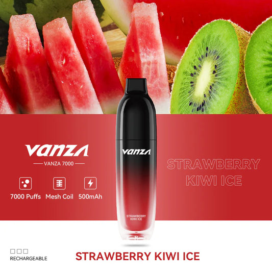 VANZA STRAWBERRY KIWI DE 7000 PUFF