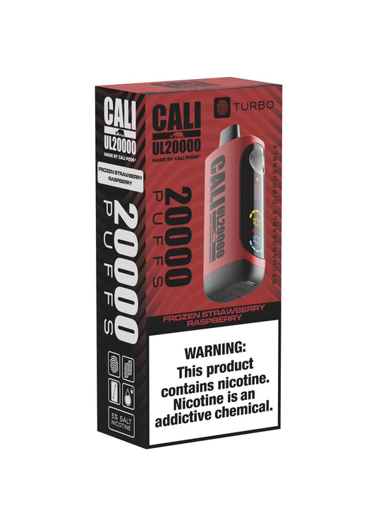 CALI BAR FROZEN STRAWBERRY RASBERRY