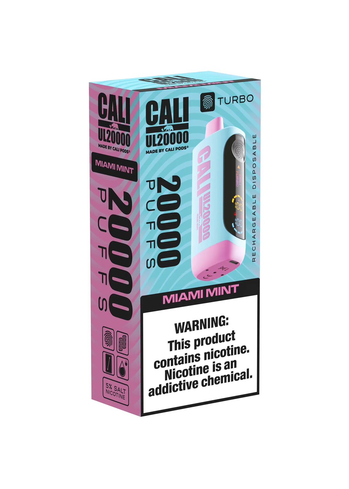 CALI BAR MIAMI MINT 20000 PUFF